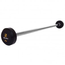 Штанга фіксована пряма обрезиненная Zelart Rubber Coated Barbell 5 кг, код: TA-2685-5-S52