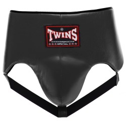 Захист паху чоловічий з високим поясом Twins XL, чорний, код: TW-0139_XLBK