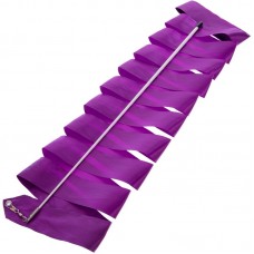 Стрічка для художньої гімнастики FitGo Lingo фіолетовий, код: C-5516_V