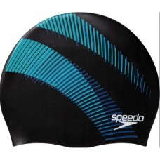 Шапка для плавання Speedo Rev Moud Silc Cap Au чорний-синій, код: 5059937304489