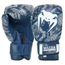 Рукавички боксерські Matsa Юніор 14 унції, синій, код: MA-0033_14BL