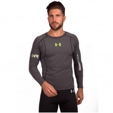 Лонгслів спортивний чоловічий з довгим рукавом Under Armour XL (50-52), сірий, код: 8392_XLGR