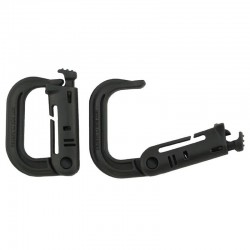 Карабін пластиковий MFH Molle олива 2 шт, код: 3572435-PAN