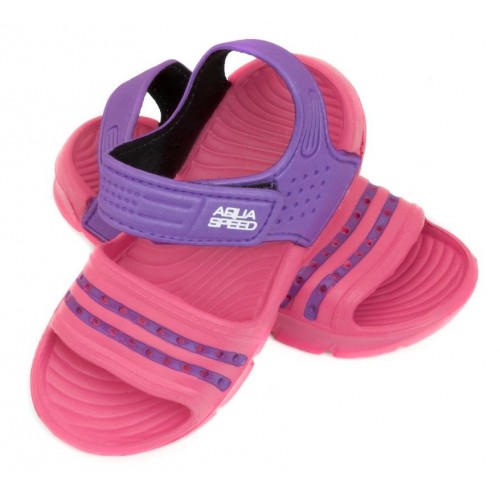 Сандалі дитячі Aqua Speed Noli розмір 29, рожевий-фіолетовий, код: 5908217669629