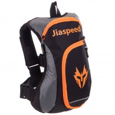 Рюкзак з питною системою Jiaspeed 5л, чорний-помаранчевий, код: M-3189_BKOR