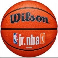 М"яч баскетбольний Wilson JR NBA Fam Logo Auth Outdoor BSKT №7, помаранчевий, код: 097512643573