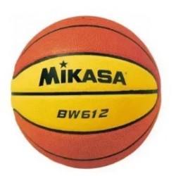 М"яч баскетбольний Mikasa BW612 №6, помаранчевий-жовтий, код: 4907225810321