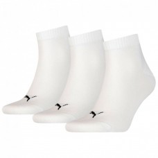 Шкарпетки Puma Puma Unisex Quarter Plain 3P 90697833, розмір 43-46, білий, код: 91908-DK
