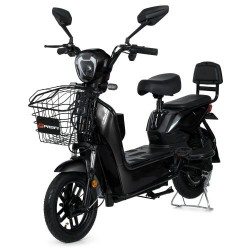 Електроскутер Profi Yoshi 350W з кошиком, чорний, код: 6903317779338