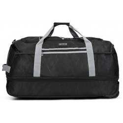 Сумка дорожня на колесах TravelZ Wheelbag Doubleloader foldable black  (603096), код: 931069-SVA
