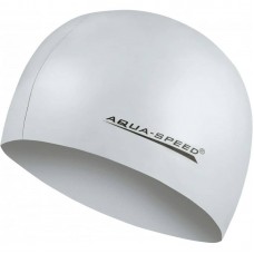 Шапка для плавання Aqua SpeedMega сріблястий, код: 5908217635549