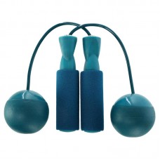 Скакалка бездротова з кулями ø6см FitGo пляшковий, код: FI-0780_T Скакалка бездротова з кулями ø6см FitGo пляшковий, код: FI-0780_T