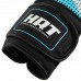Боксерські рукавиці Hard Touch 10 унцій, чорний-блакитний, код: BO-8469_10BKN