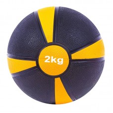 М"яч медбол FitGo 2кг (4/4), d=19см, код: 82323C-2-WS
