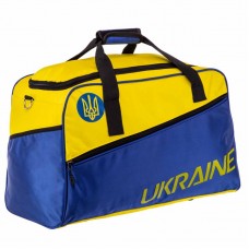 Сумка для спортзалу PlayGame Ukraine 44 л, синій-жовтий, код: GA-702_BLY