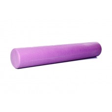 Масажний ролик EasyFit Foam Roller 900х145 мм, фіолетовий, код: EF-2034-V-EF