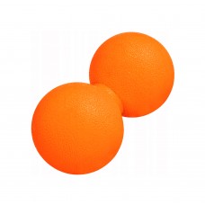Масажний м"яч подвійний Springos Lacrosse Double Ball 120х60 мм, код: FA0023