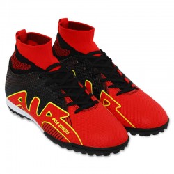 Сороконіжки футбольні Zoom, розмір 43, чорний-червоний, код: 220104-1_43 Сороконіжки футбольні Zoom, розмір 43, чорний-червоний, код: 220104-1_43