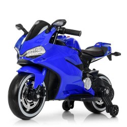 Дитячий електромобіль Bambi Мотоцикл Ducati, синій, код: M 4104EL-4-MP