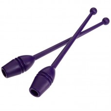 Булава для художньої гімнастики Zelart 35 см, фіолетовий, код: GM-4435_V