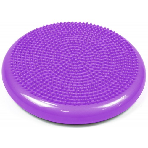 Балансувальна подушка масажна EasyFit фіолетова, код: EF-1840-V-EF