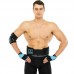 Пояс атлетичний текстильний LiveUp M, спинка-18см, чорний, код: LP8717_M