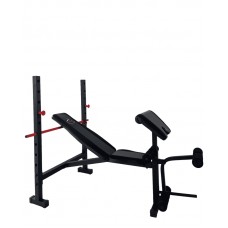 Лавка для штанги WCG DS 1500 + Приставка Скотта, код: DS1500-IF Лавка для штанги WCG DS 1500 + Приставка Скотта, код: DS1500-IF