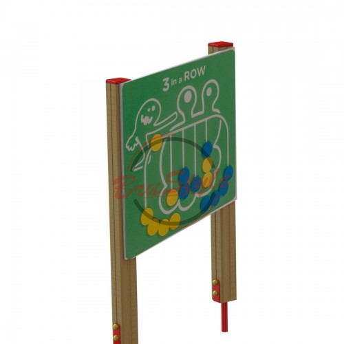 Ігрова панель Miros “Логічні завдання” 810х180х1340 мм, код: DIO261.3HDPE Ігрова панель Miros “Логічні завдання” 810х180х1340 мм, код: DIO261.3HDPE