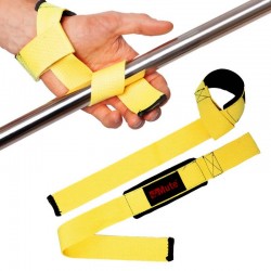 Лямки для тяги Mute 2шт, жовтий, код: 9153-1_Y Лямки для тяги Mute 2шт, жовтий, код: 9153-1_Y