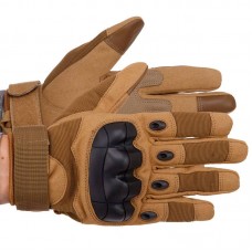 Тактичні рукавички Tactical T-Gloves розмір L койот, код: EF-2807-L-EF