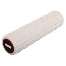 Ролер масажний циліндр (ролик мфр) Bloom Foam Roller 450х120 мм, білий, код: LB7022_W