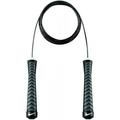 Скакалка швидкісна Nike Intensity Speed Rope чорний-сірий, код: 887791165213