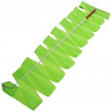 Стрічка для художньої гімнастики Zelart 6 м зелений, код: C-1762_G