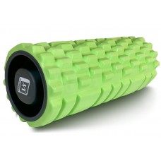 Масажний ролик EasyFit Grid Roller v.1.1 міцний масажер 330х140 мм, салатовий, код: EF-2020a-GN