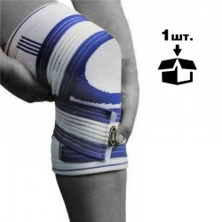 Наколінник спортивний Power System Knee Support Blue/White L/XL, код: PS-6008_L/XL_White-Blue