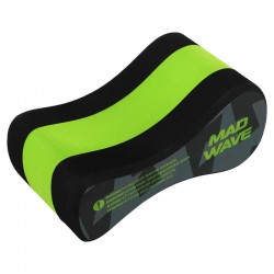Колобашки для плавання MadWave Ext 220х100х120 мм, зелений-чорний, код: M072901_G Колобашки для плавання MadWave Ext 220х100х120 мм, зелений-чорний, код: M072901_G