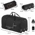 Сумка дорожня на колесах TravelZ Wheelbag 100 Liter Black (603091), код: 927291-SVA