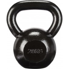 Гиря чавунна Toorx 20 кг з гумовою підставкою Black, код: 931122-SVA Гиря чавунна Toorx 20 кг з гумовою підставкою Black, код: 931122-SVA