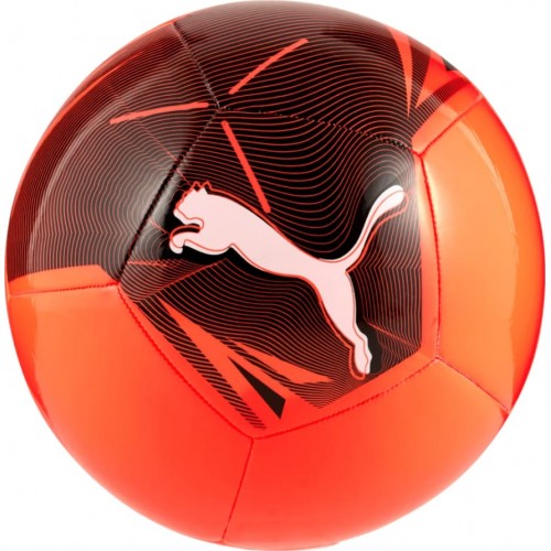 М"яч футбольний Puma Big Cat Ball №5, червоний-чорний, код: 4067984275790