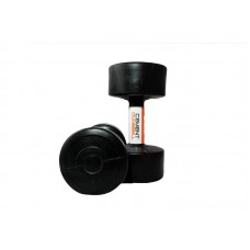Гантелі пластикові LiveUp Cement Dumbell 2x5 кг, чорний, код: 2016052500250 Гантелі пластикові LiveUp Cement Dumbell 2x5 кг, чорний, код: 2016052500250