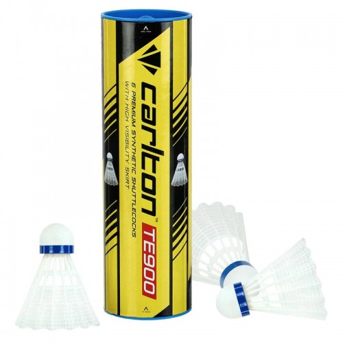 Волани для бадмінтону нейлонові Carlton 6 шт, білий, код: DLC1BSAP0137