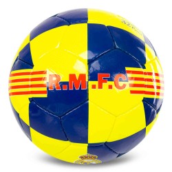 М"яч футбольний Ballonstar Real Madrid Crystal №5 PU, жовтий-синій, код: FB-7960
