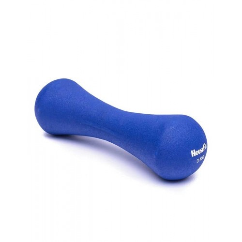 Гантель HouseFit DD 6418 з неопреновим покриттям 1х3 кг, код: К00010988 Гантель HouseFit DD 6418 з неопреновим покриттям 1х3 кг, код: К00010988