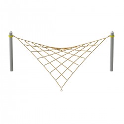 Канатний лабіринт Miros 5660х6280х2060 мм, код: LK222 Канатний лабіринт Miros 5660х6280х2060 мм, код: LK222