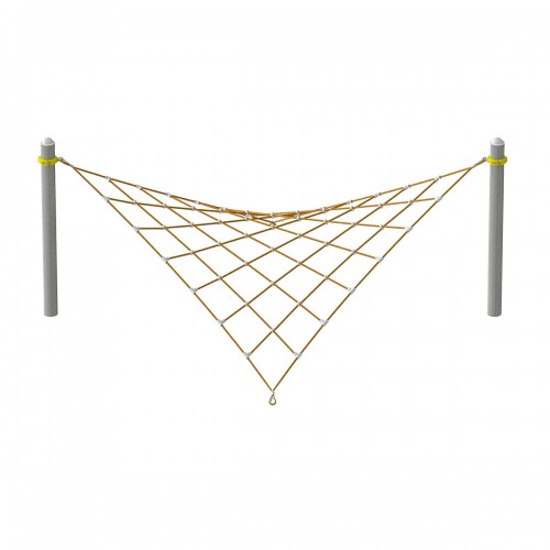 Канатний лабіринт Miros 5660х6280х2060 мм, код: LK222