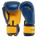 Рукавички боксерські FitBox Ukraine, 14oz, синій-жовтий, код: MA-7771_14BLY