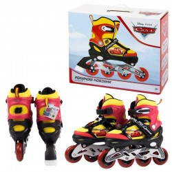 Ролики дитячі Toys Cars, розмір M (35-38), червоний-жовтий, код: 203715-T