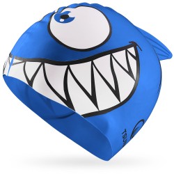 Шапочка для плавання Tsunami Shark дитяча, синій, код: P-5905973401814