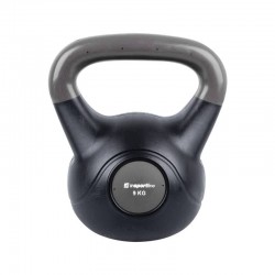 Гиря Insportline Kettlebell Dark 9 кг, чорний, код: 10758-IN