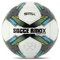 М"яч футбольний Soccermax №5, білий-зелений, код: FB-4194_G